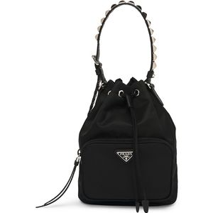 Prada Vela Nylon Bucket Bag